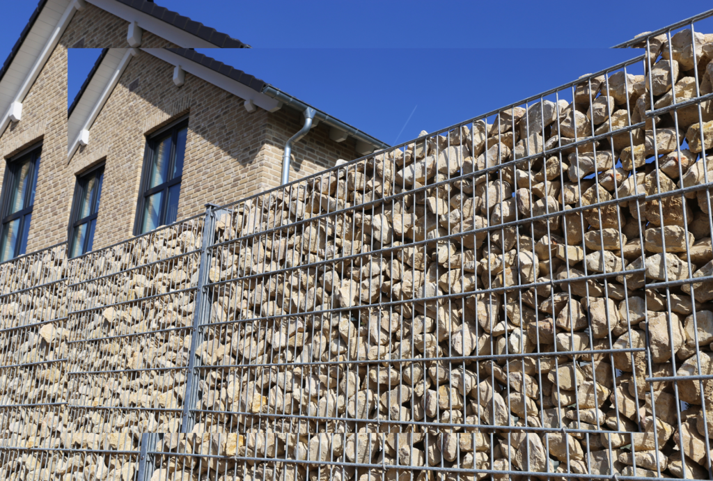 for your home gabion retaining walls job completed in south Auckland